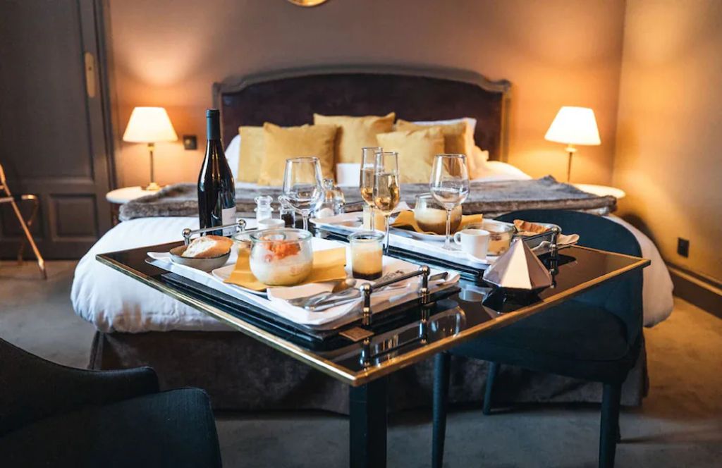 Een hotel nabij de kerstmarkt van Lille