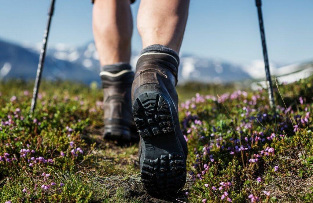 a fun 70th birthday gift idea is a par of hiking boots