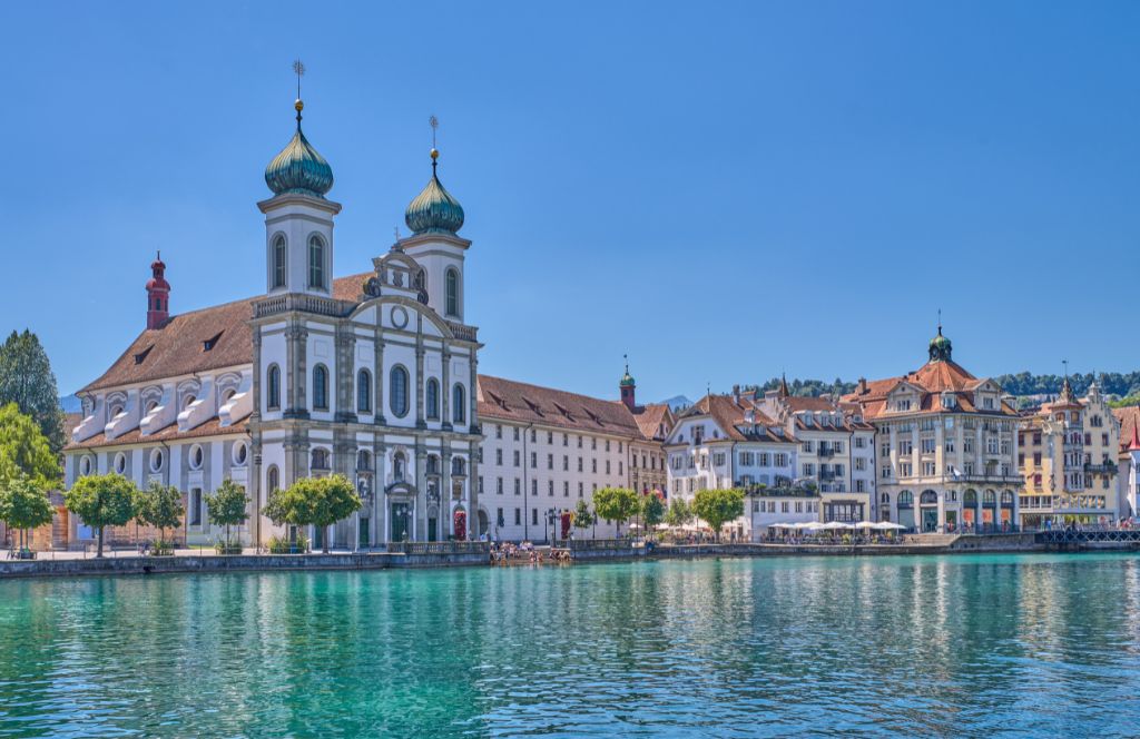 lucerne is one of the most beautiful places to visit in switzerland