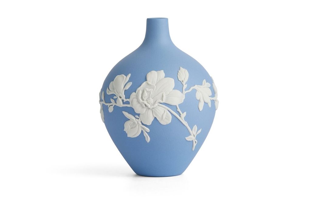 one of the best female retirement gifts is this incredible blue vase