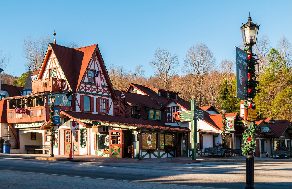 Helen, Georgia Best Christmas Towns in the US