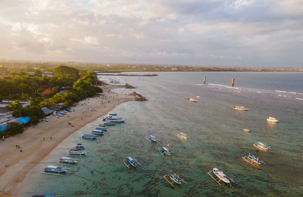 sanur in bali is one of the best places to visit