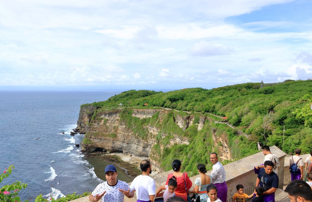Uluwatu in bali in november