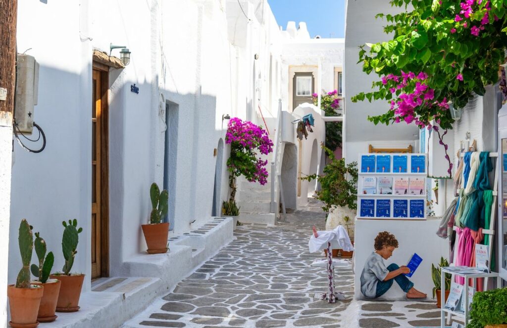 paros is one of the best cheap greek islands for a holiday