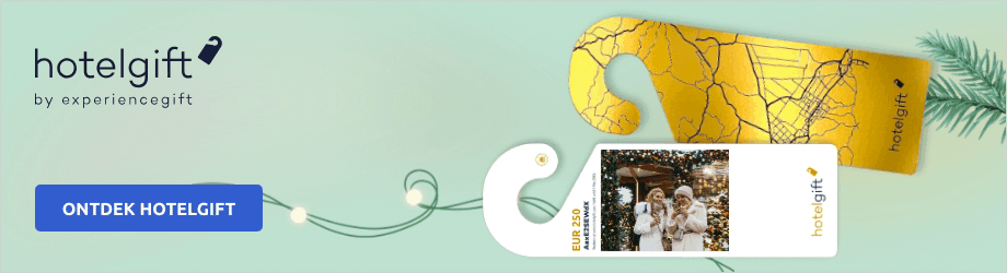 hotelgift banner groen