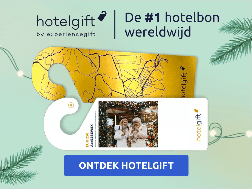 hotelgift banner groen