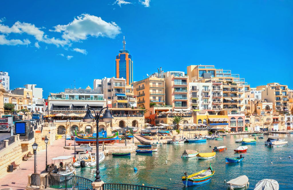 St. Julian’s is one of the best places in malta in january