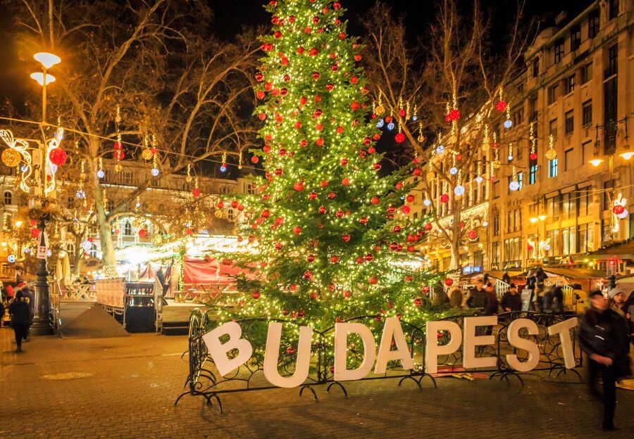 Budapest at Christmas