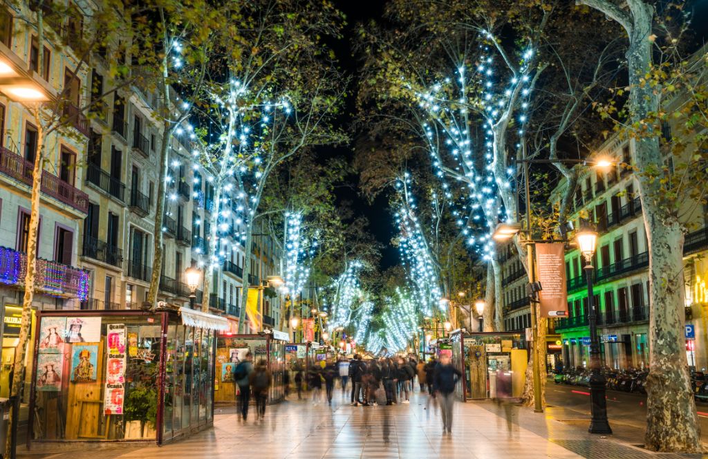 best barcelona christmas market in europe 2024