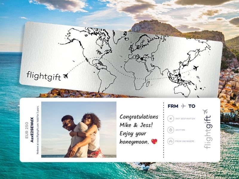 give the uk's best airline gift card as a wedding gift