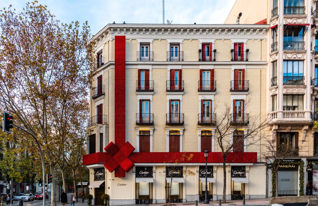 Madrid met kerst