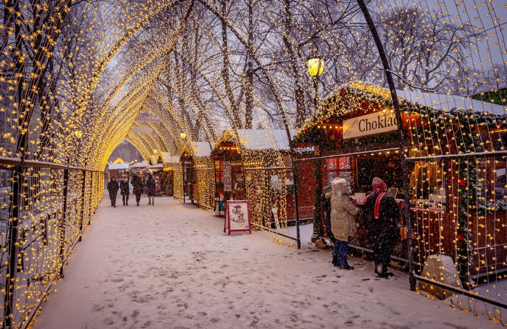 oslo christmas market is one of the best xmas markets in norway