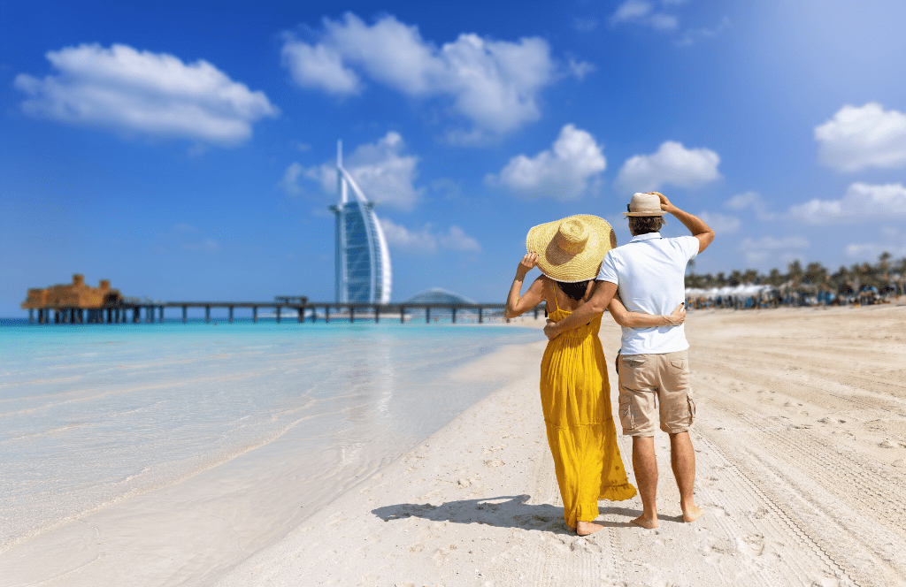 go on a luxury honeymoon trip to dubai 