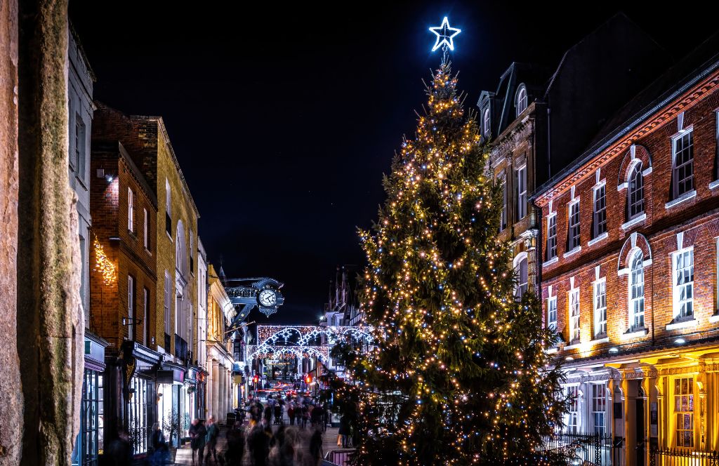 Christmas in Winchester England is one of the best christmas breaks in england