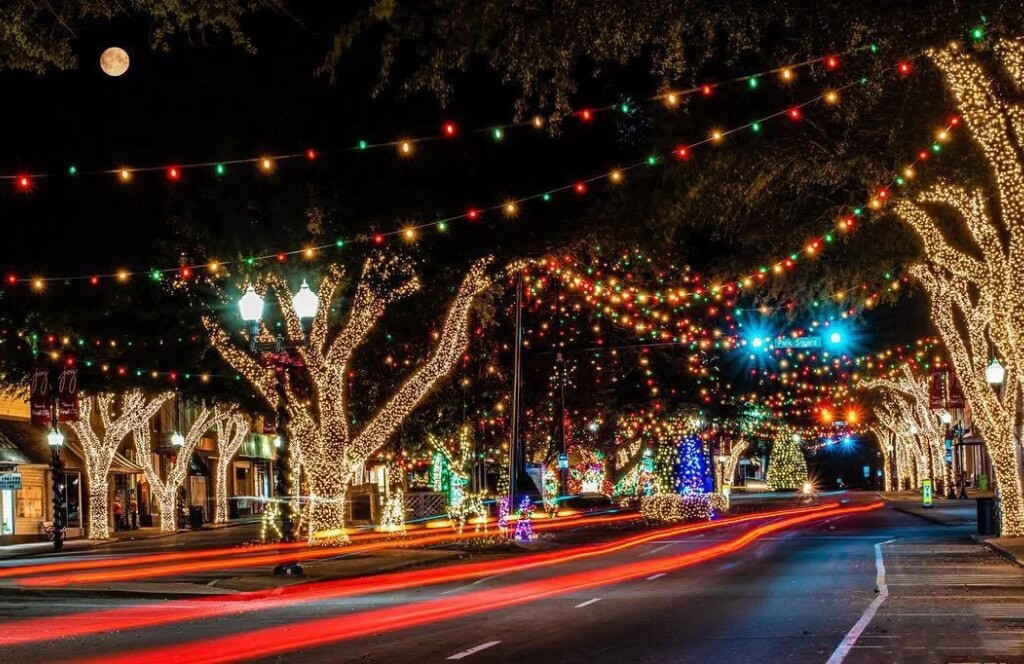 Christmas in Forest City, North Carolina