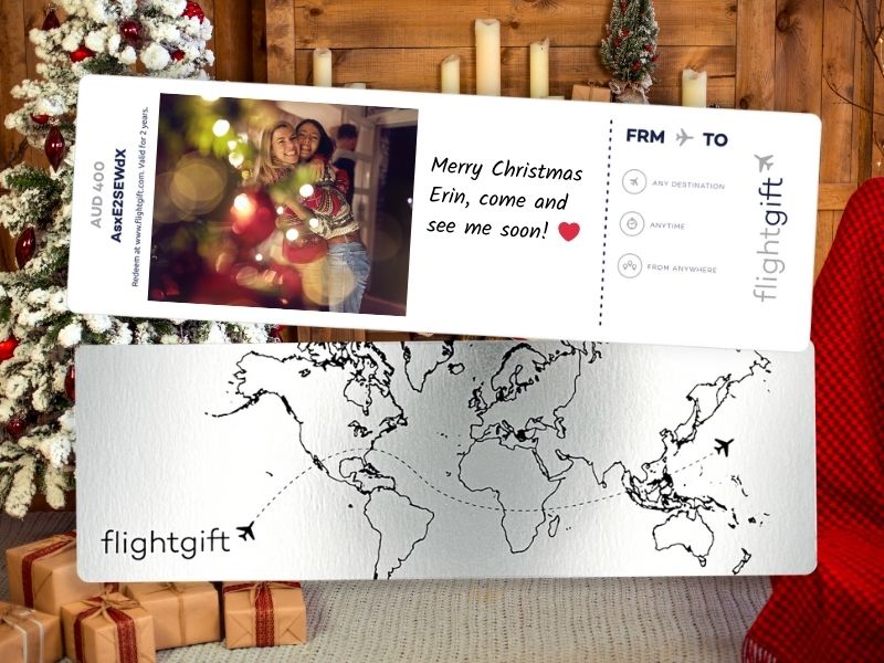 gift flights this christmas with flightgift
