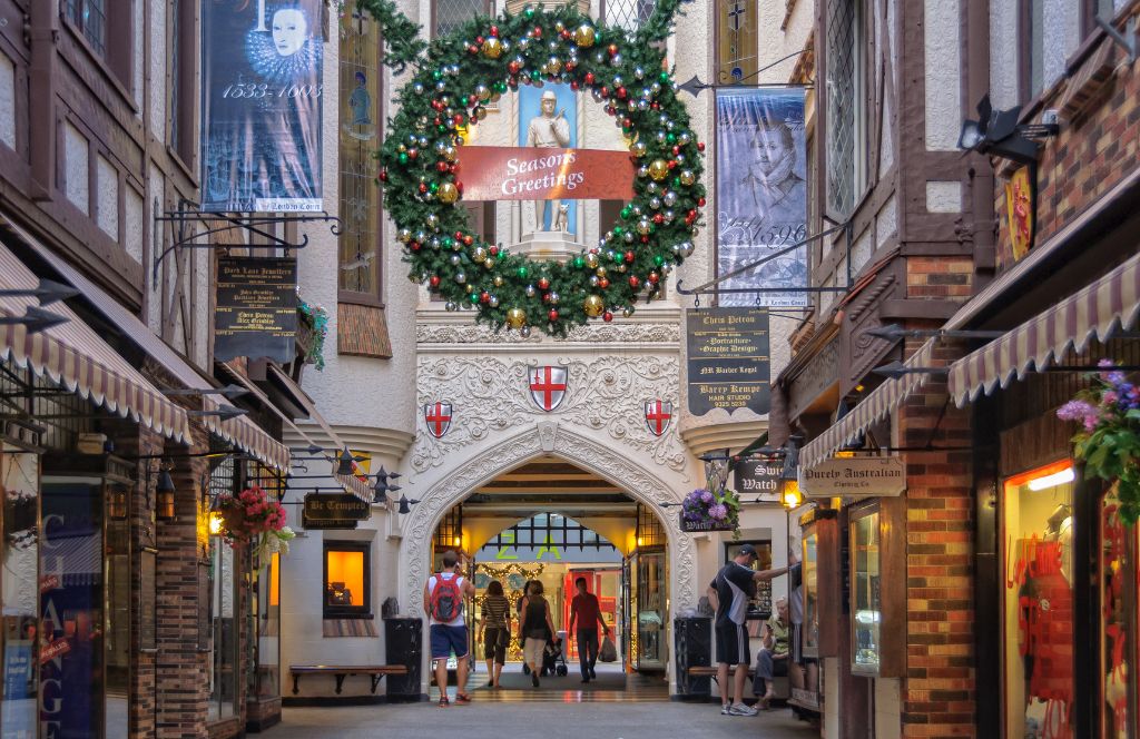 perth at christmas in australia