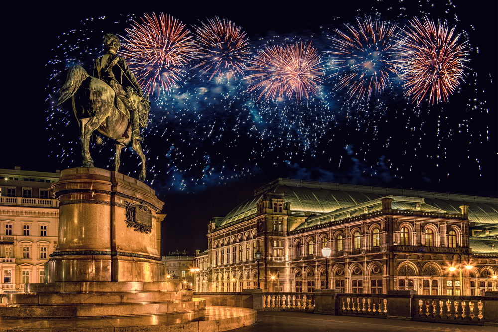 Ne years celebration in Vienna