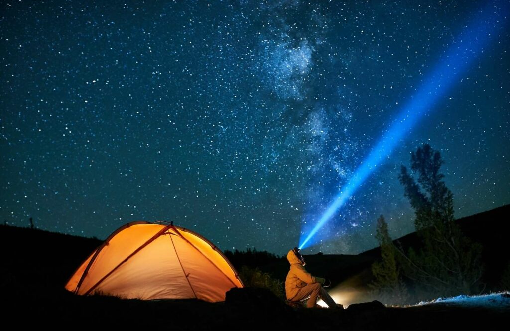 stargazing in the Brecon Beacons Wales - a unique New Year's Eve getaway in the UK