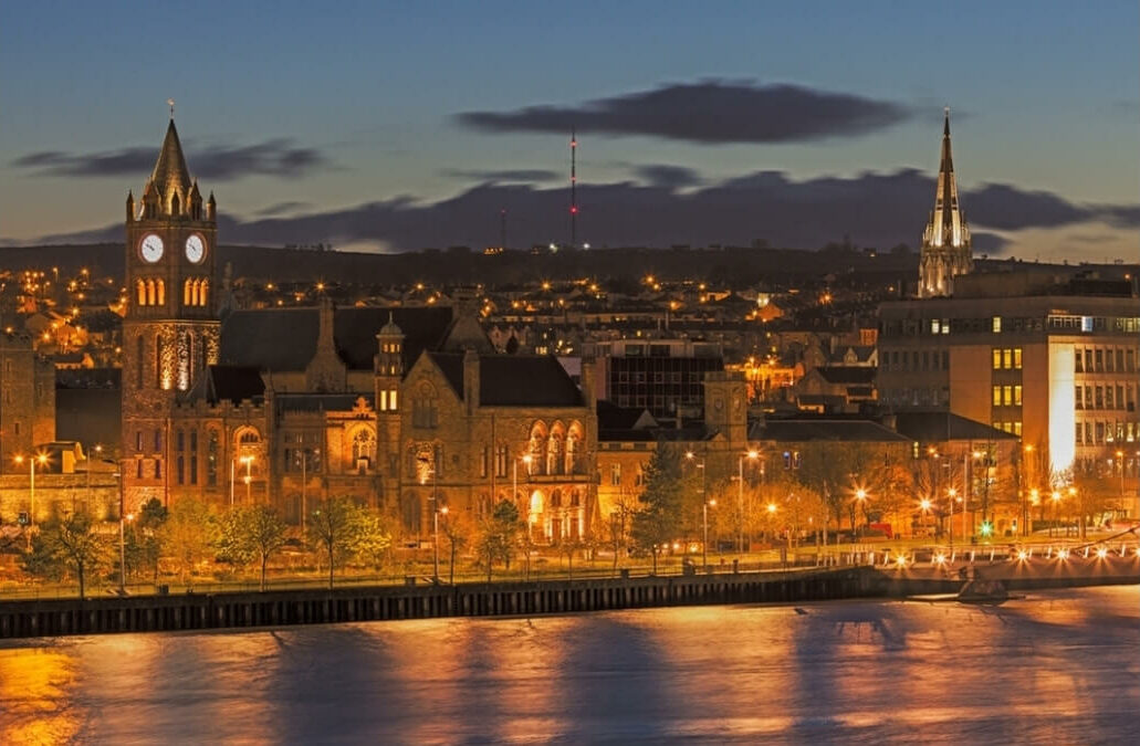 Londonderry in northern ireland, new year in UK getaway