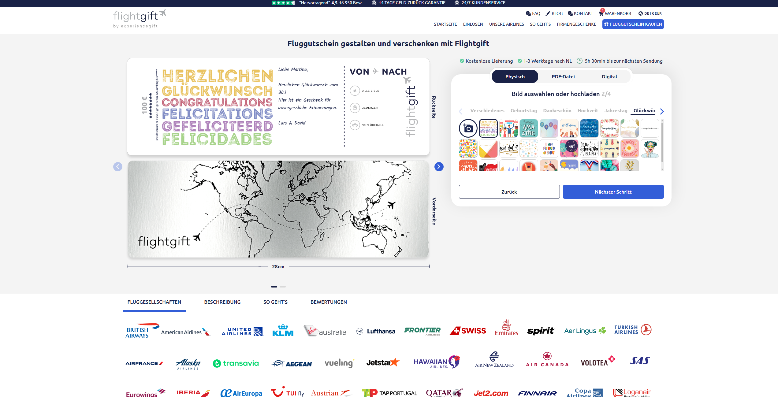 Individuell gestaltbar