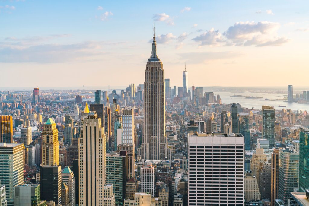 Skyline of New York