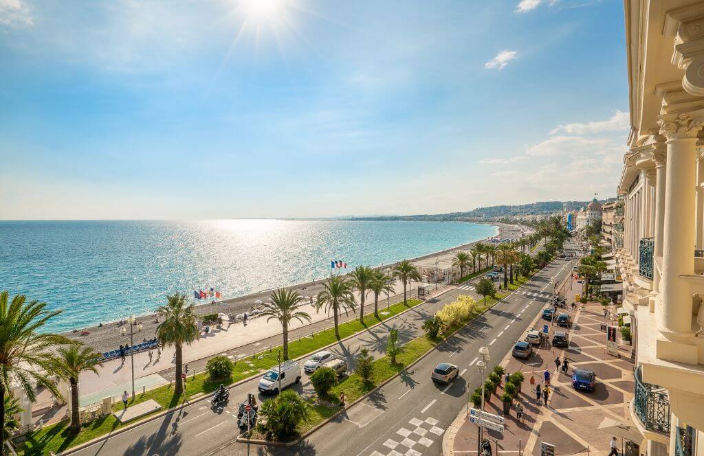 promenade des anglais nice France