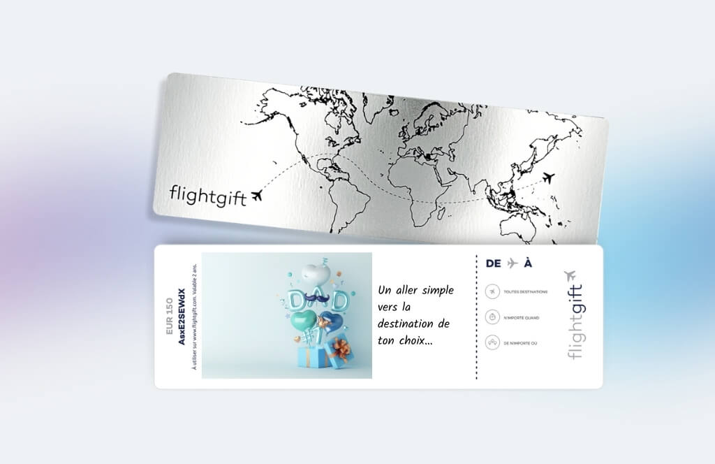 Carte cadeau cartonnée