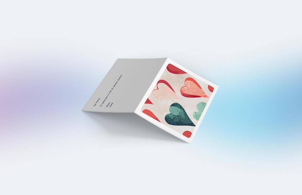 Tarjeta regalo en PDF