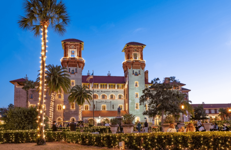 St-Augustine, Florida is one of the most Christmassy towns in the US