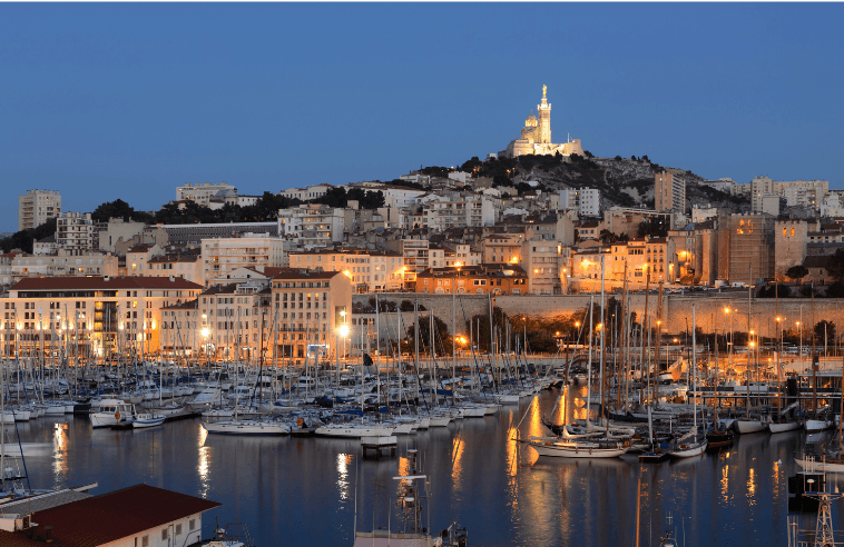 Marseille is a great place to celebrate New Year's Eve in France