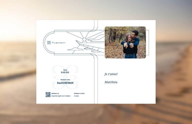 Carte cadeau PDF