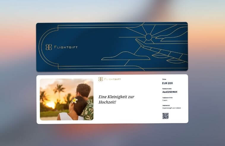 Physischer Luxus-Gutschein