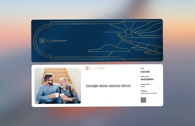 Physische Geschenkkarte