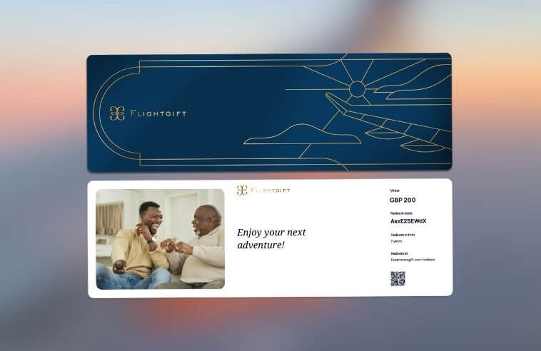 Physical gift card