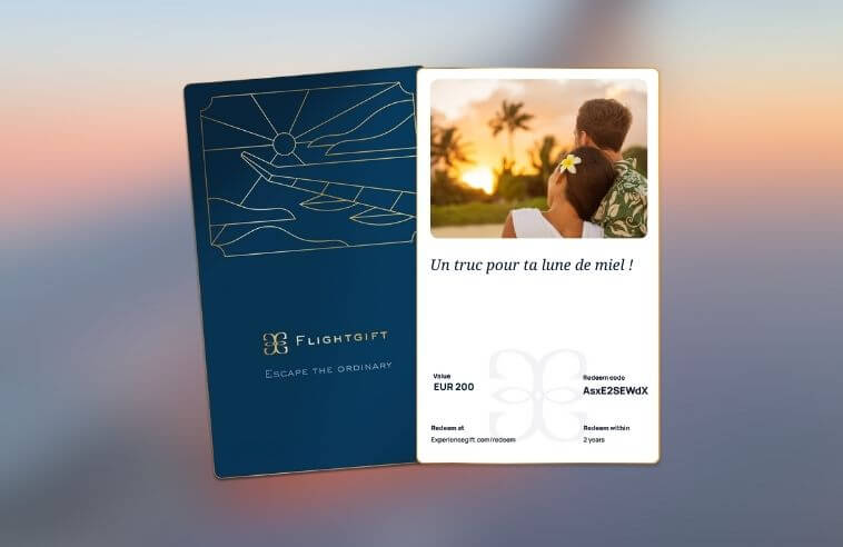  e-Carte cadeau mariage