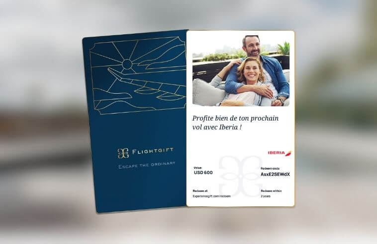 Une carte cadeau digitale