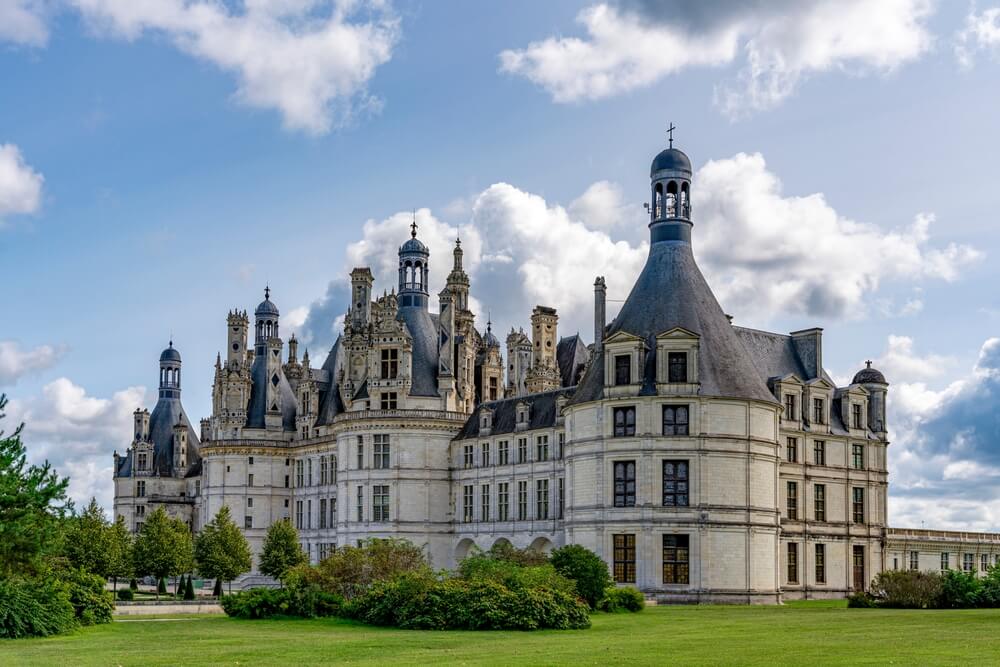 Chateau de Chambord où aller en France en février