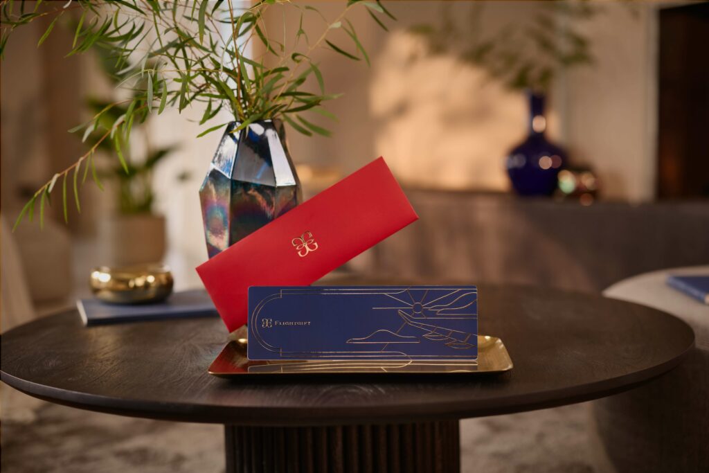 Flightgift card front