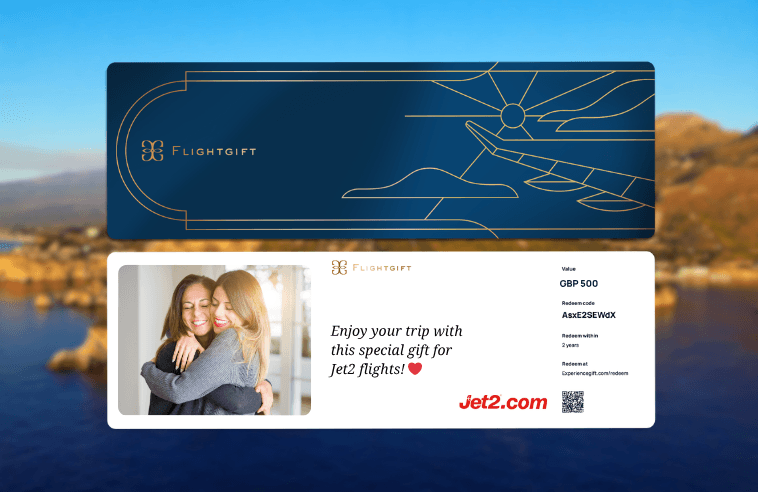 Luxury physical gift card