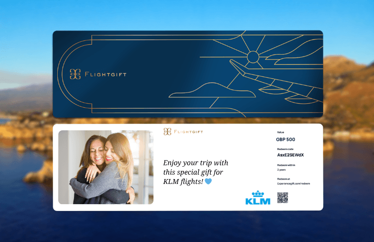 Luxury physical gift card