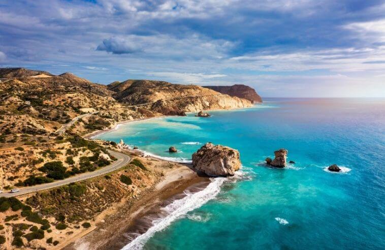 Coastline in Paphos