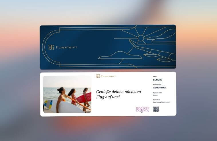 Physische Geschenkkarte